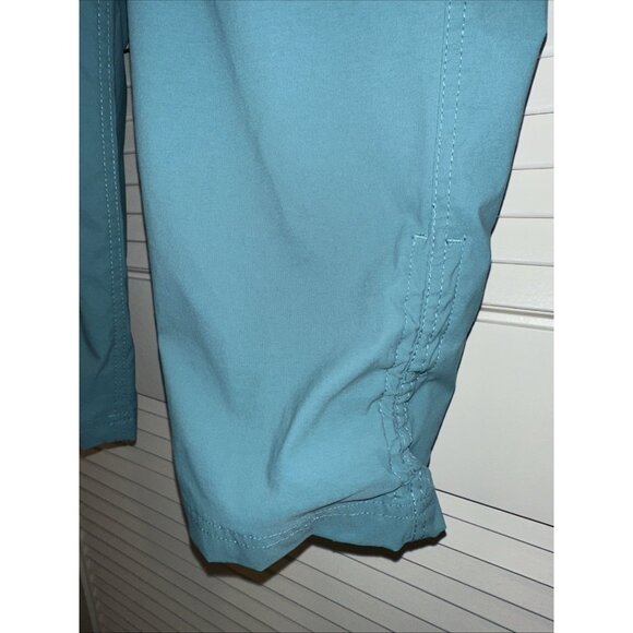 Eddie Bauer First Ascent Capri Pants Women's Size 2 Teal Waist 30" Inseam 20.5" - Picture 5 of 10